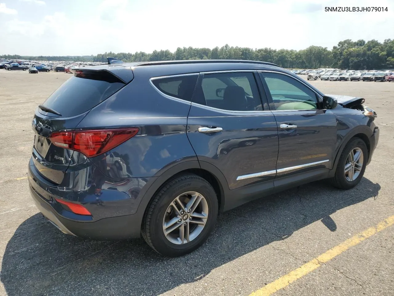 5NMZU3LB3JH079014 2018 Hyundai Santa Fe Sport