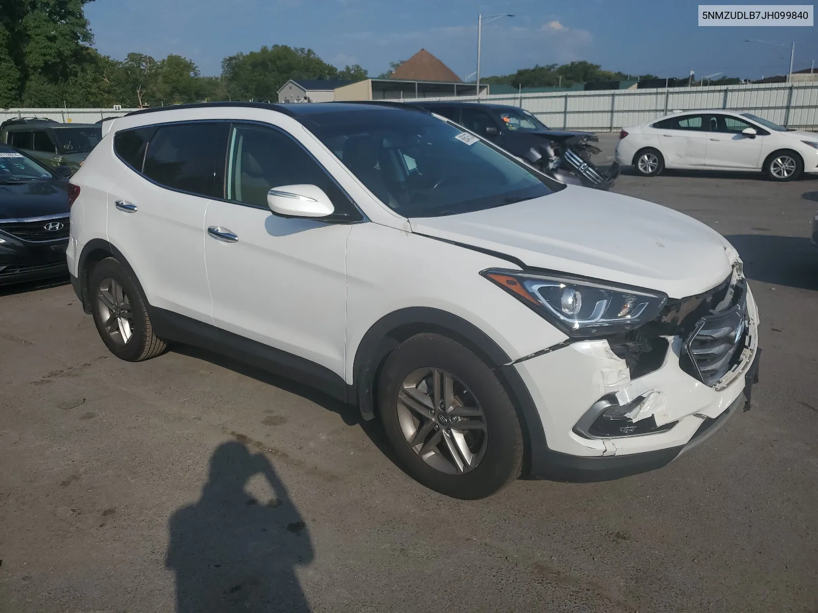 5NMZUDLB7JH099840 2018 Hyundai Santa Fe Sport