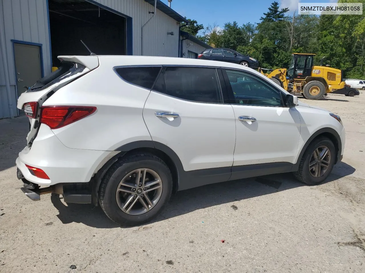 5NMZTDLBXJH081058 2018 Hyundai Santa Fe Sport