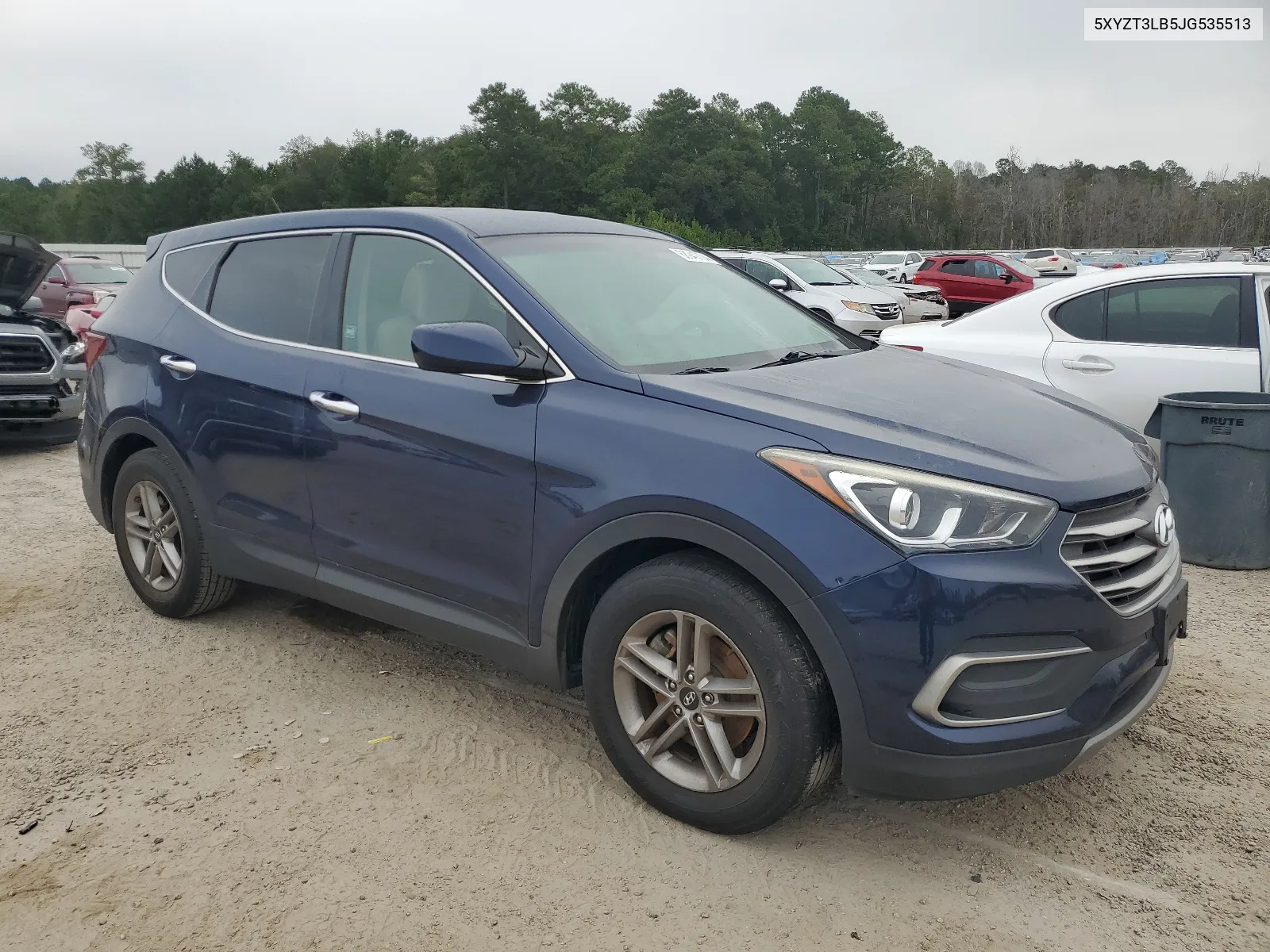 2018 Hyundai Santa Fe Sport VIN: 5XYZT3LB5JG535513 Lot: 68949704