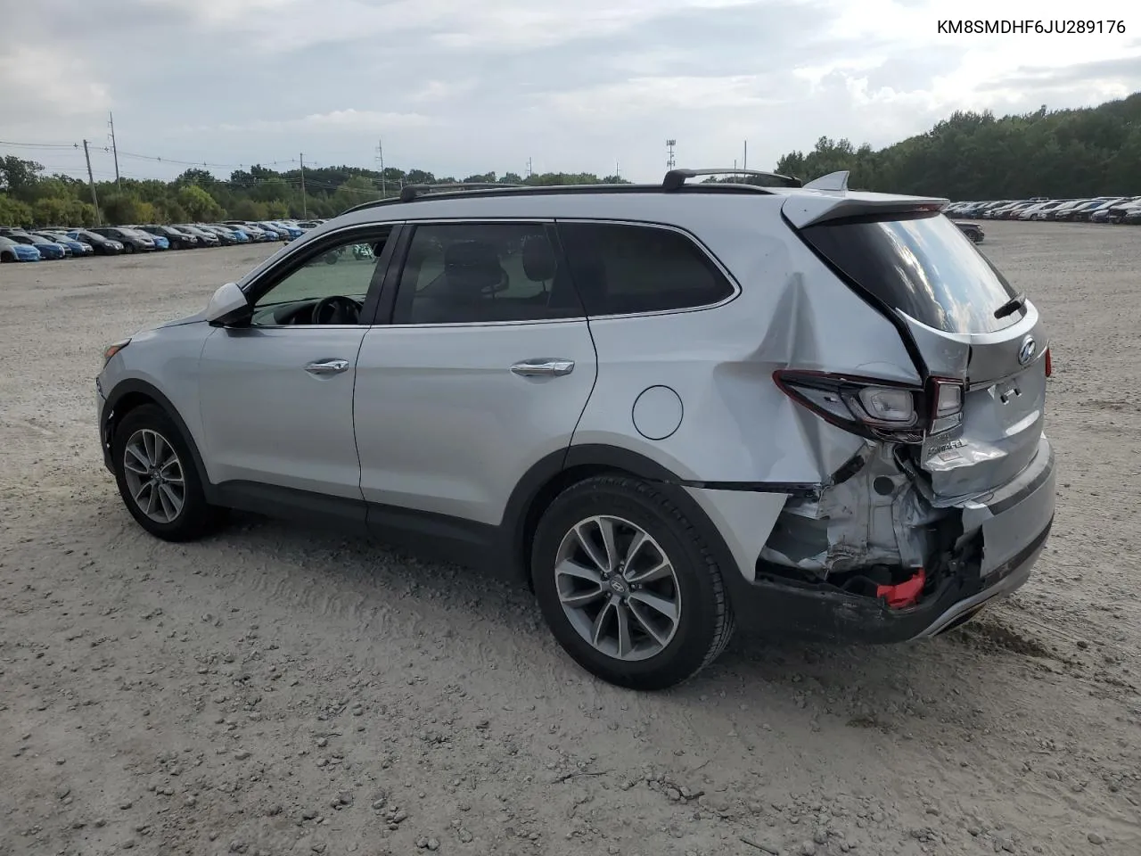 KM8SMDHF6JU289176 2018 Hyundai Santa Fe Se