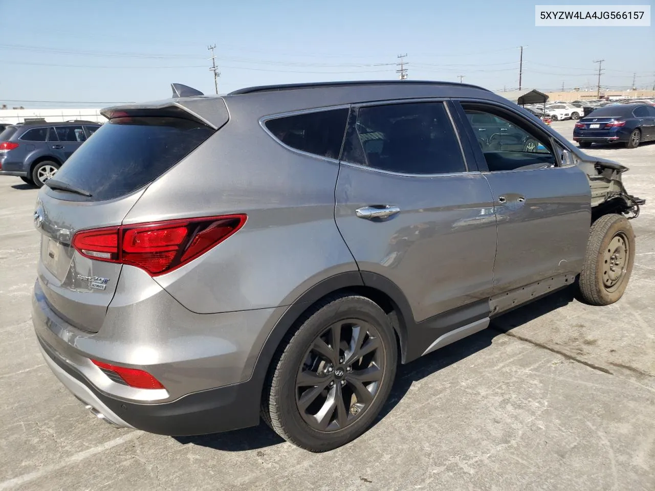 2018 Hyundai Santa Fe Sport VIN: 5XYZW4LA4JG566157 Lot: 69065134