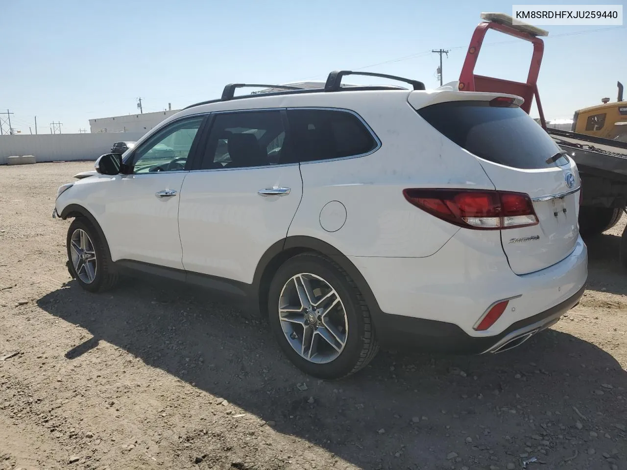 2018 Hyundai Santa Fe Se Ultimate VIN: KM8SRDHFXJU259440 Lot: 69450884