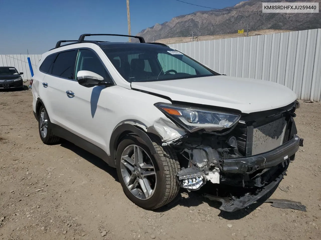 2018 Hyundai Santa Fe Se Ultimate VIN: KM8SRDHFXJU259440 Lot: 69450884