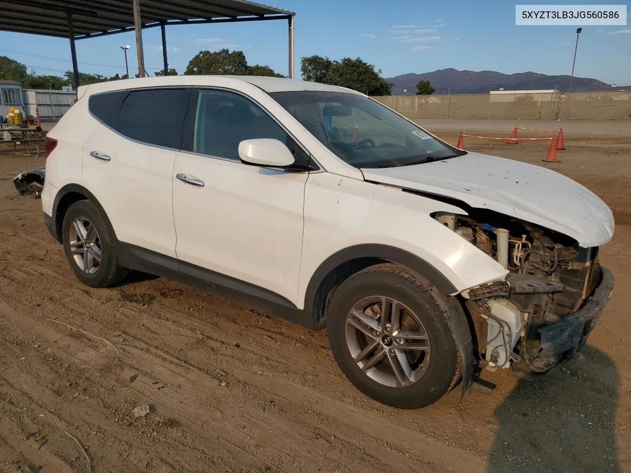 2018 Hyundai Santa Fe Sport VIN: 5XYZT3LB3JG560586 Lot: 69879574