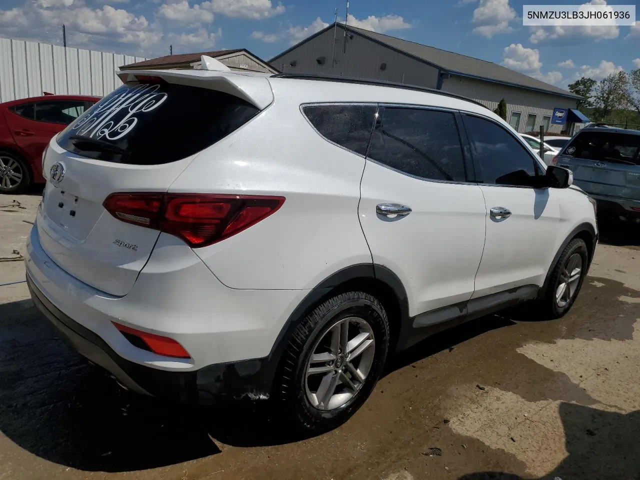 2018 Hyundai Santa Fe Sport VIN: 5NMZU3LB3JH061936 Lot: 69975054