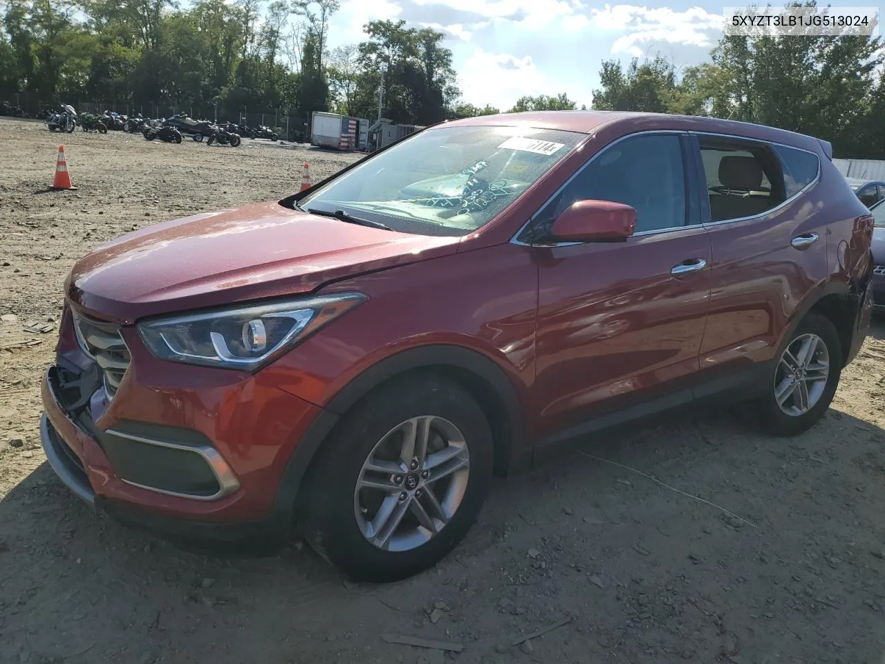 2018 Hyundai Santa Fe Sport VIN: 5XYZT3LB1JG513024 Lot: 70356114