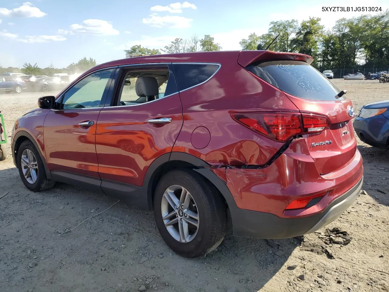 2018 Hyundai Santa Fe Sport VIN: 5XYZT3LB1JG513024 Lot: 70356114