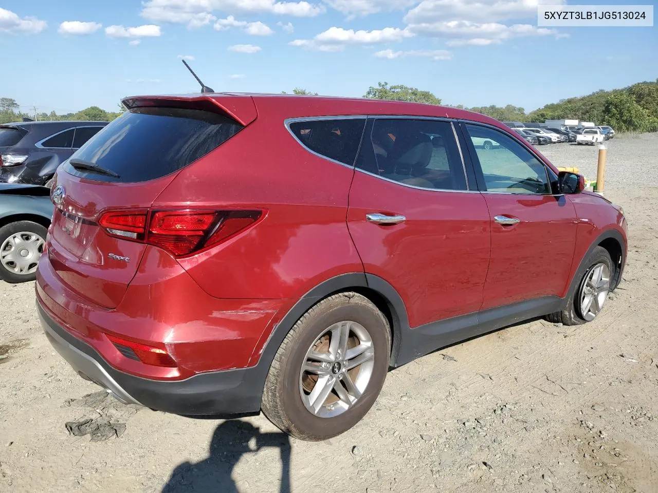 2018 Hyundai Santa Fe Sport VIN: 5XYZT3LB1JG513024 Lot: 70356114