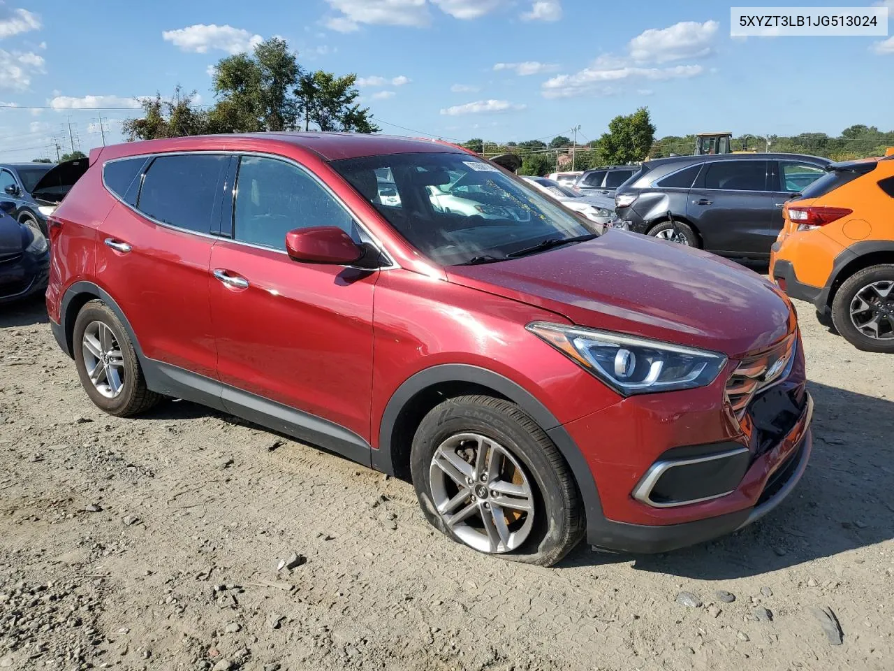 2018 Hyundai Santa Fe Sport VIN: 5XYZT3LB1JG513024 Lot: 70356114