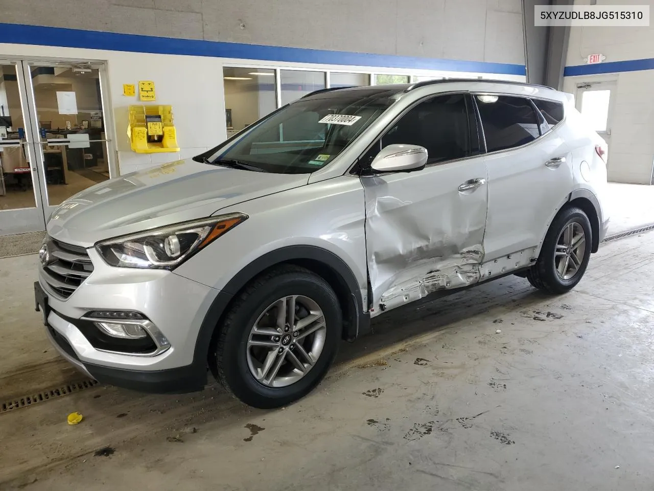 2018 Hyundai Santa Fe Sport VIN: 5XYZUDLB8JG515310 Lot: 70370004