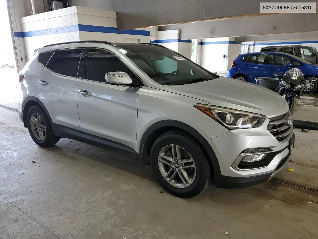 2018 Hyundai Santa Fe Sport VIN: 5XYZUDLB8JG515310 Lot: 70370004