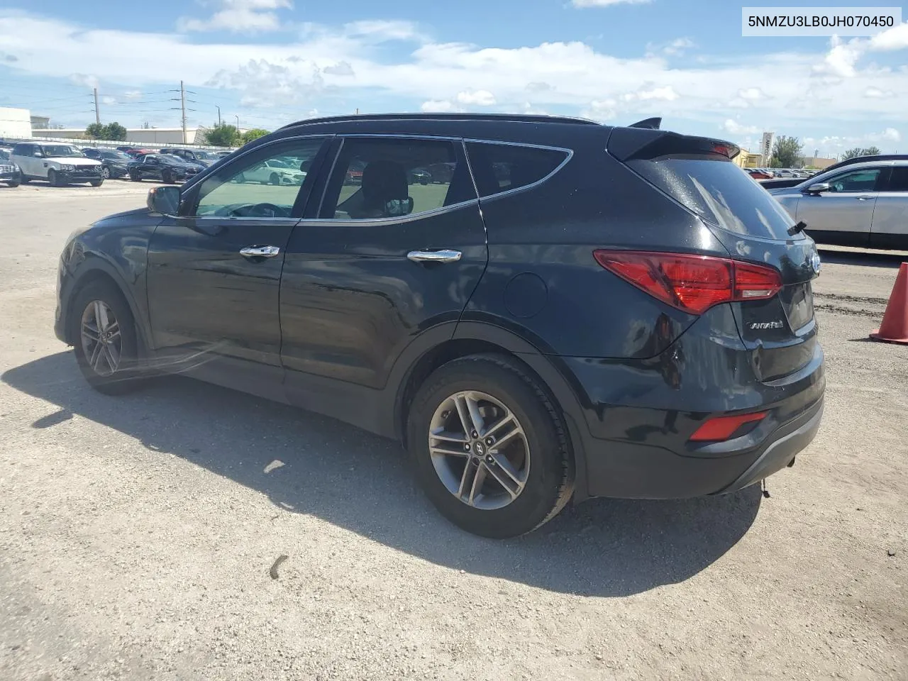 2018 Hyundai Santa Fe Sport VIN: 5NMZU3LB0JH070450 Lot: 70567144