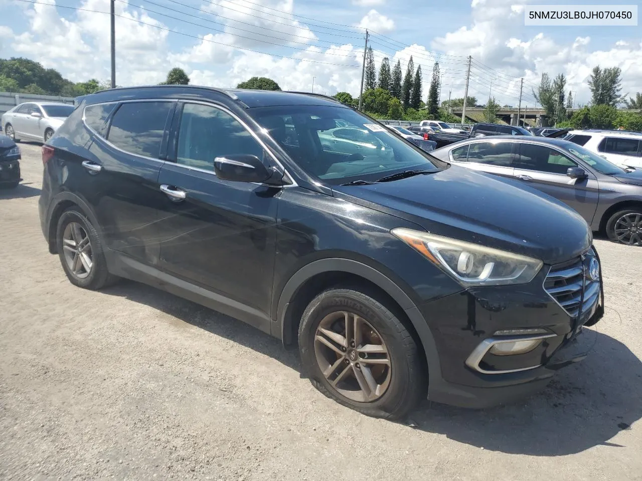 2018 Hyundai Santa Fe Sport VIN: 5NMZU3LB0JH070450 Lot: 70567144