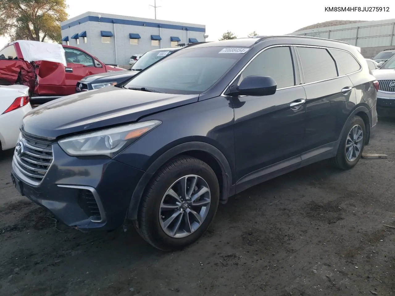 2018 Hyundai Santa Fe Se VIN: KM8SM4HF8JU275912 Lot: 70688454