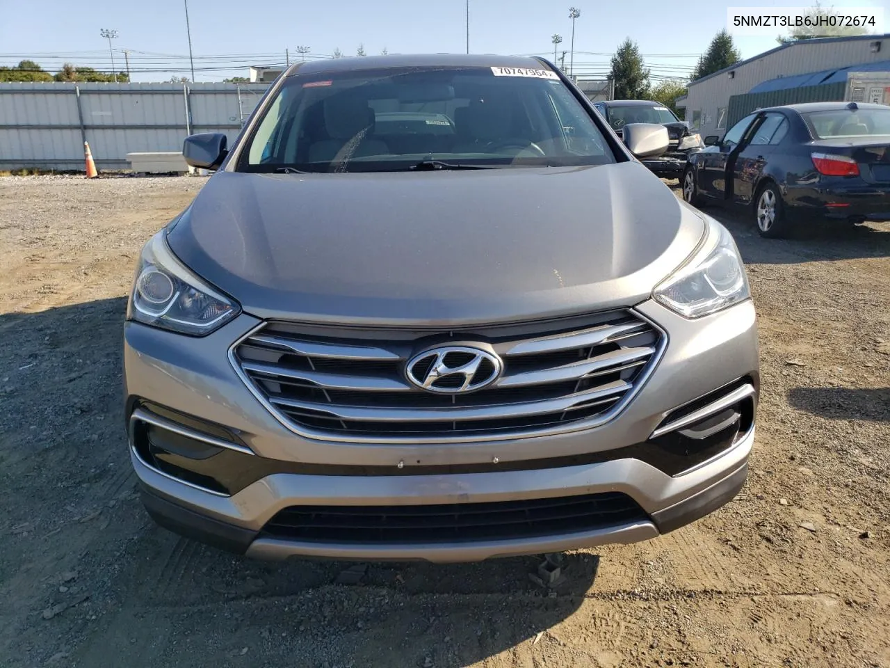 5NMZT3LB6JH072674 2018 Hyundai Santa Fe Sport