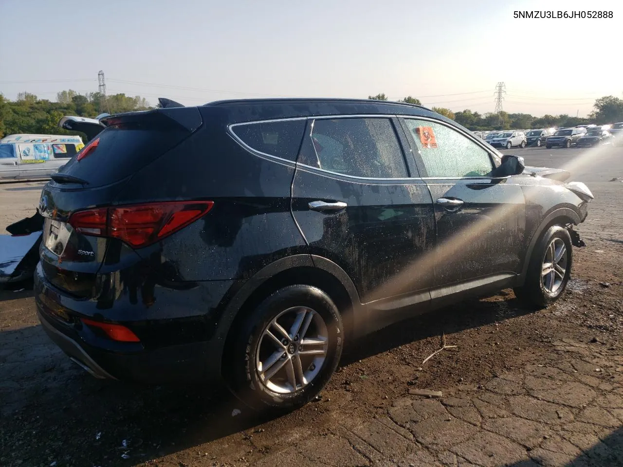 5NMZU3LB6JH052888 2018 Hyundai Santa Fe Sport