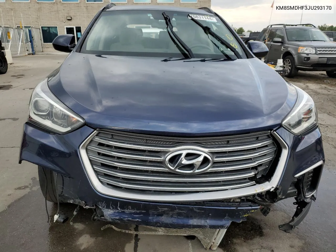 2018 Hyundai Santa Fe Se VIN: KM8SMDHF3JU293170 Lot: 70831144