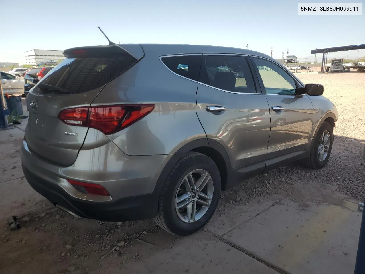 2018 Hyundai Santa Fe Sport VIN: 5NMZT3LB8JH099911 Lot: 70883044