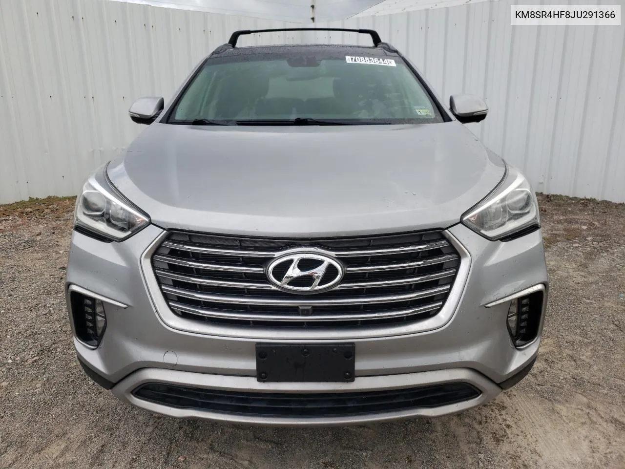 2018 Hyundai Santa Fe Se Ultimate VIN: KM8SR4HF8JU291366 Lot: 70883644