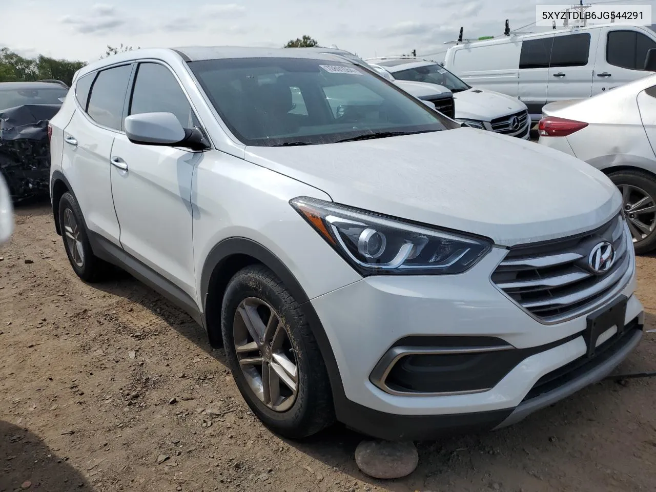 2018 Hyundai Santa Fe Sport VIN: 5XYZTDLB6JG544291 Lot: 70891554