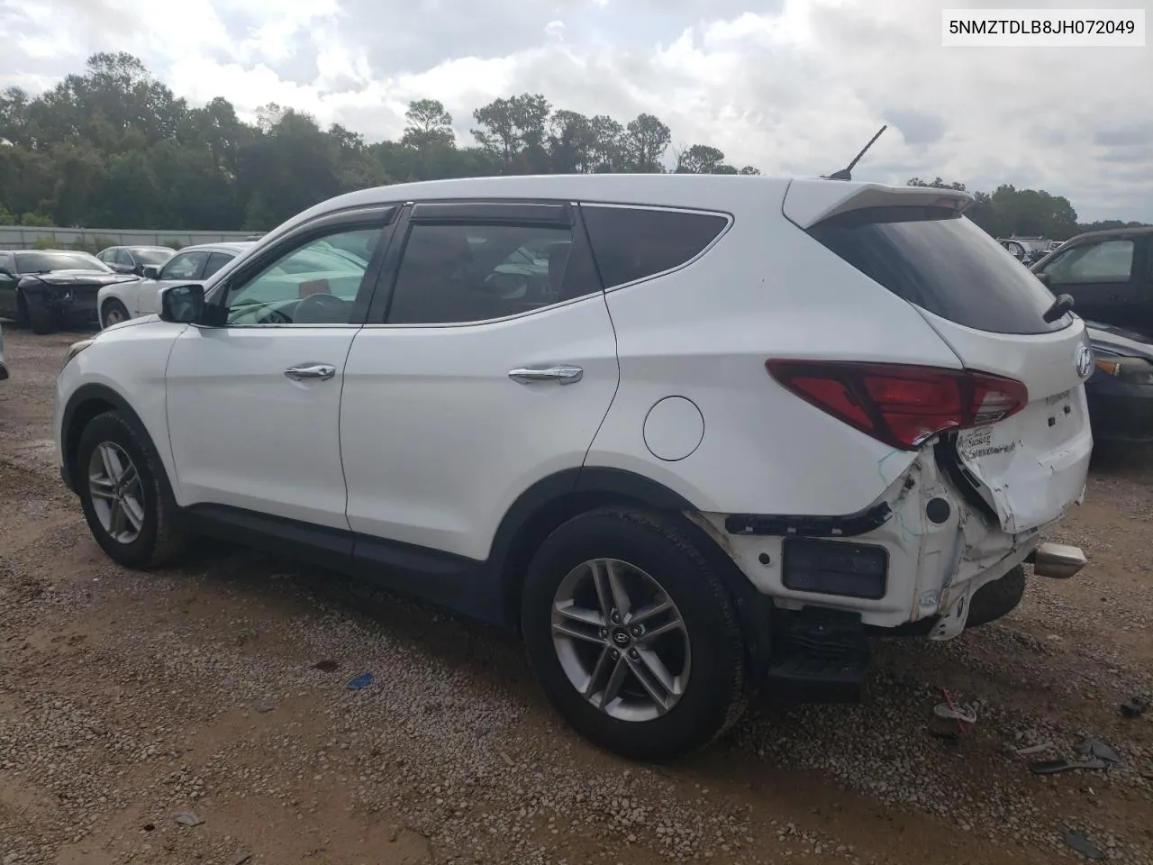 2018 Hyundai Santa Fe Sport VIN: 5NMZTDLB8JH072049 Lot: 70993264