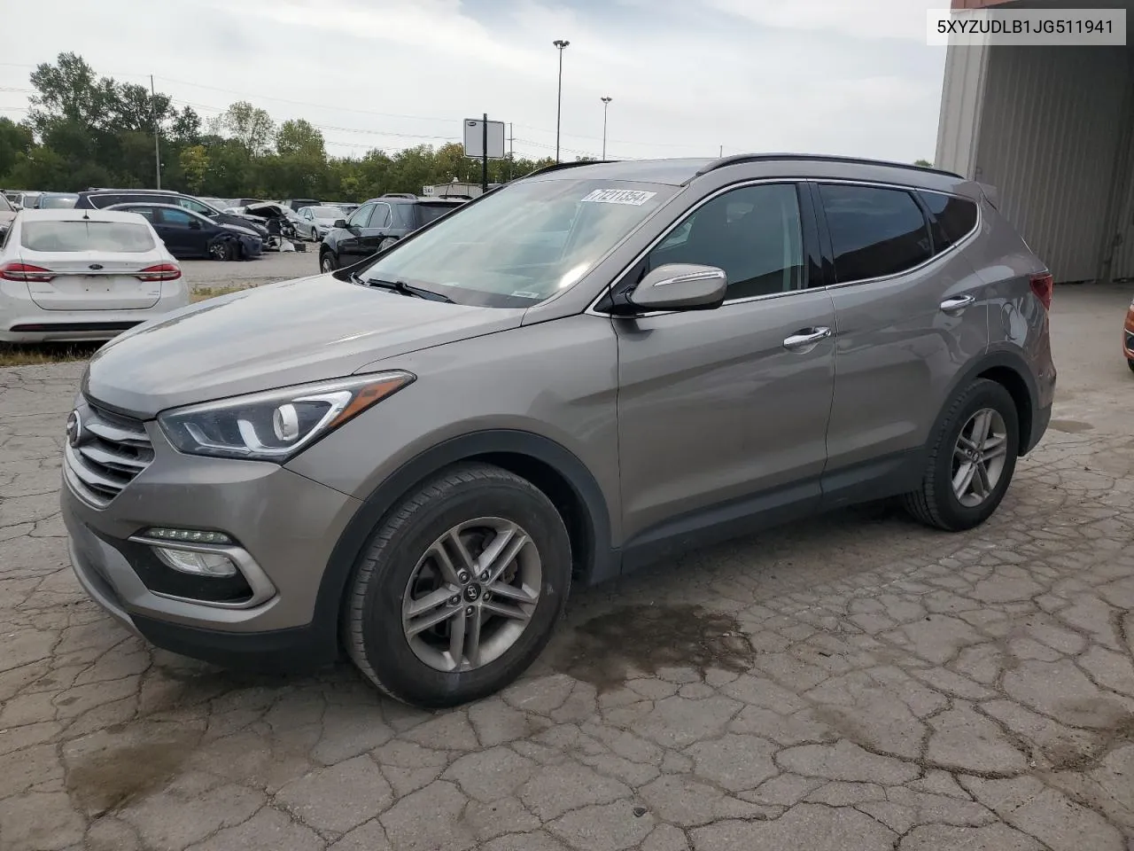 2018 Hyundai Santa Fe Sport VIN: 5XYZUDLB1JG511941 Lot: 71211354