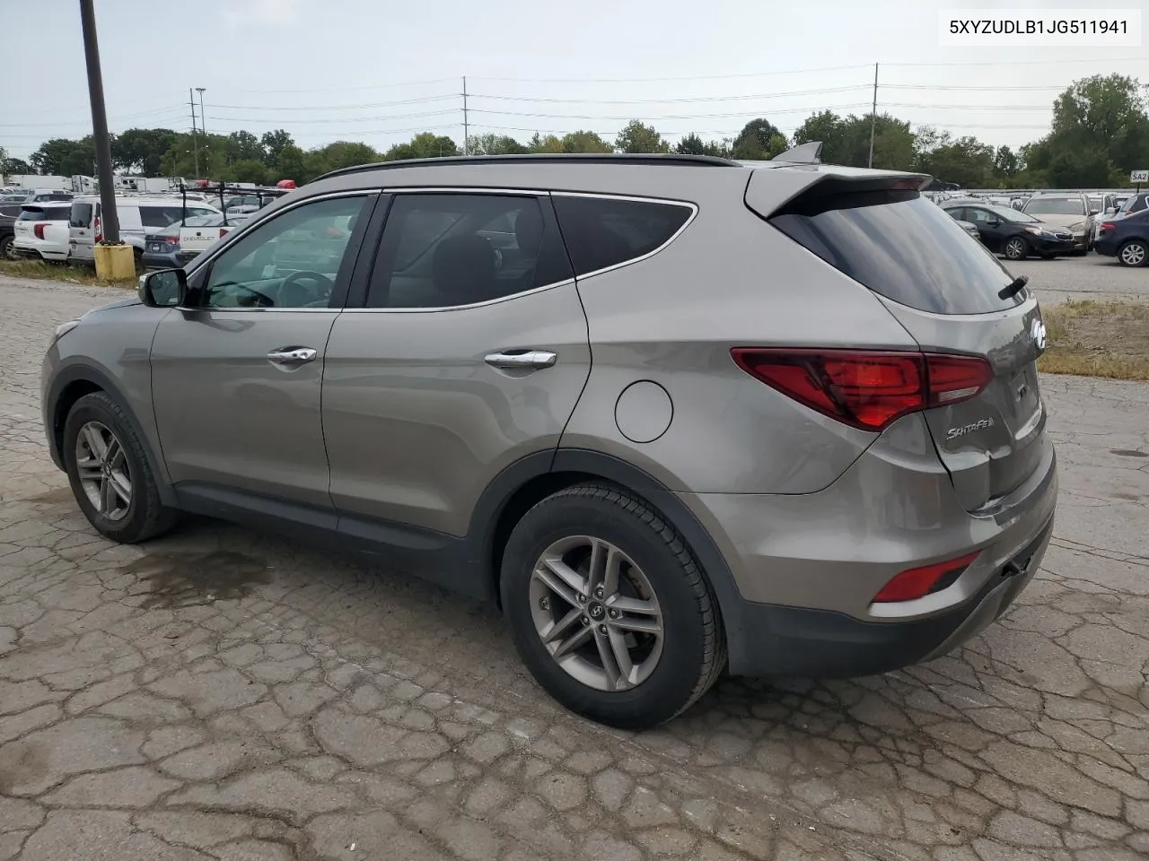 2018 Hyundai Santa Fe Sport VIN: 5XYZUDLB1JG511941 Lot: 71211354