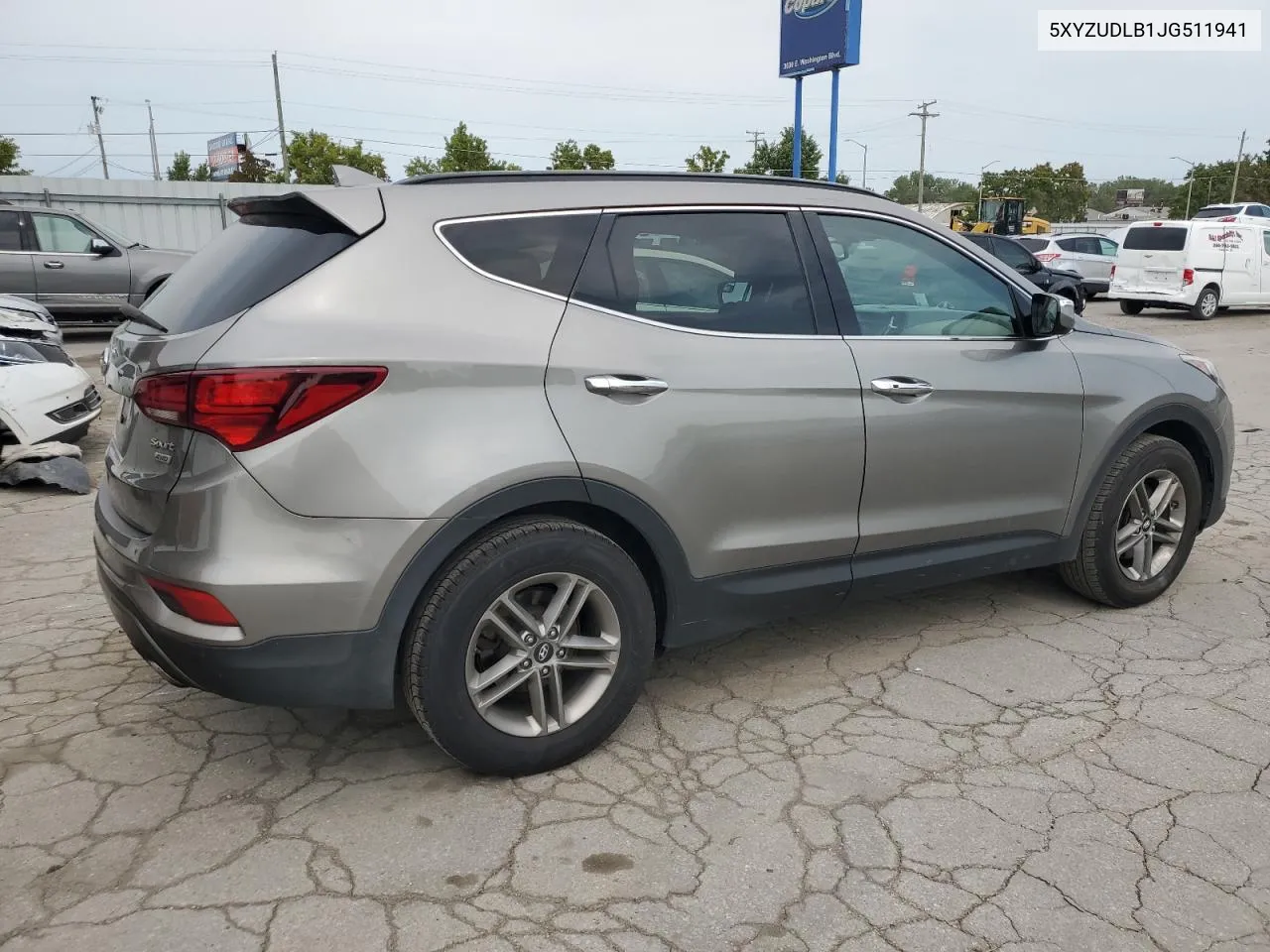 5XYZUDLB1JG511941 2018 Hyundai Santa Fe Sport