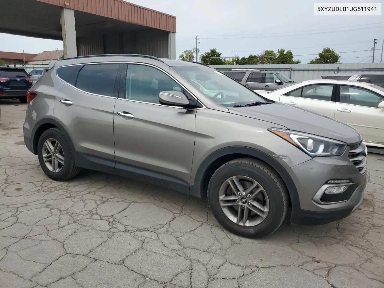 2018 Hyundai Santa Fe Sport VIN: 5XYZUDLB1JG511941 Lot: 71211354