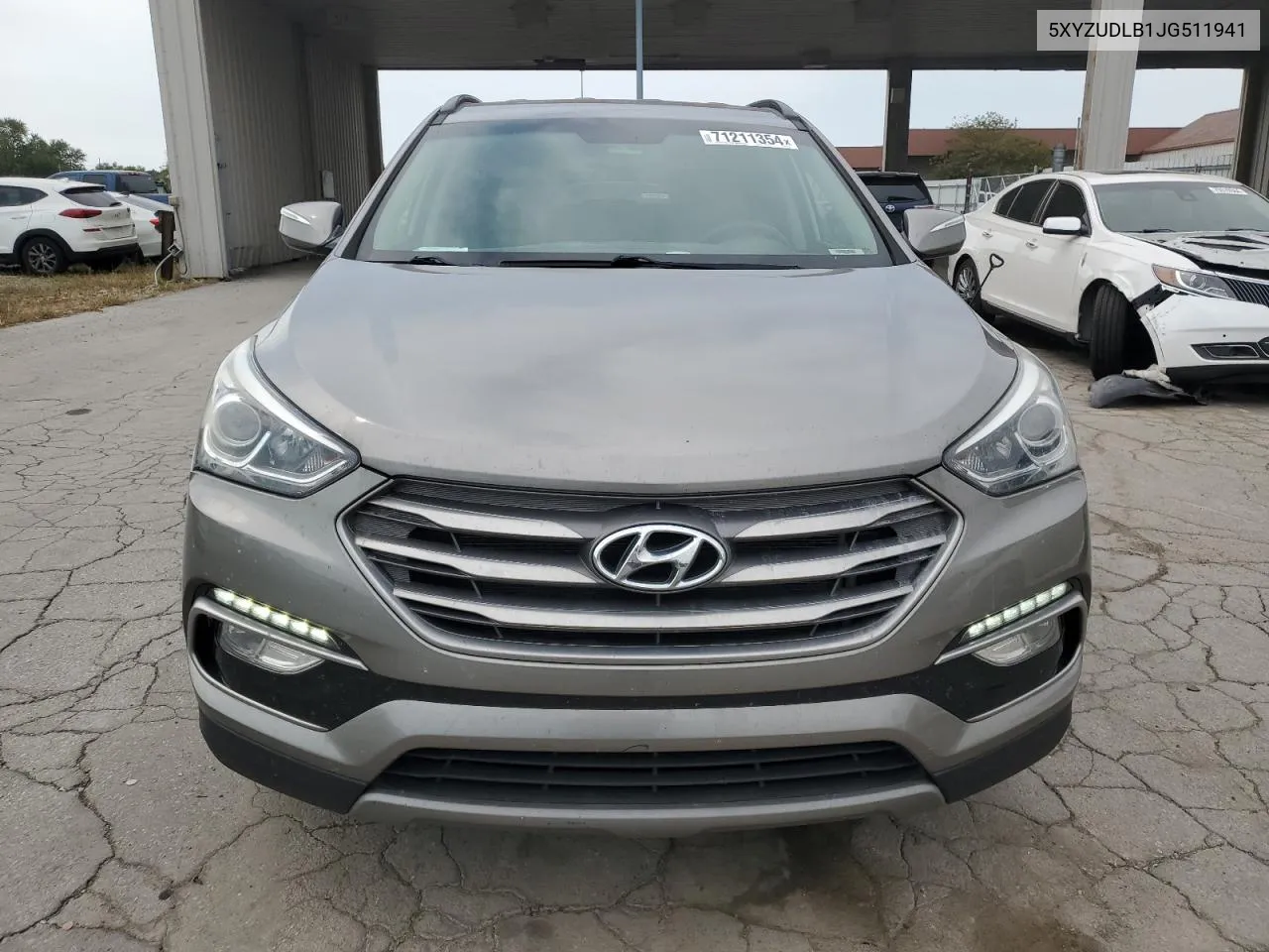 2018 Hyundai Santa Fe Sport VIN: 5XYZUDLB1JG511941 Lot: 71211354