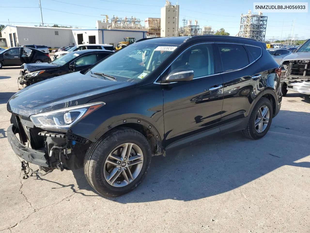 2018 Hyundai Santa Fe Sport VIN: 5NMZUDLB8JH056933 Lot: 71233924