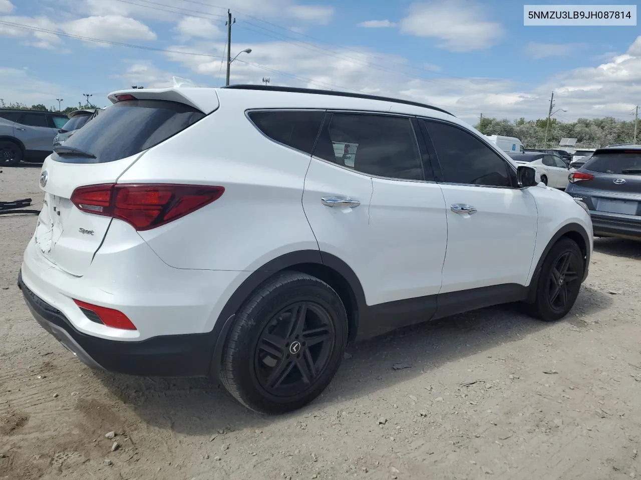 2018 Hyundai Santa Fe Sport VIN: 5NMZU3LB9JH087814 Lot: 71407764