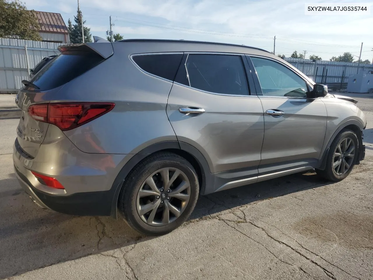 2018 Hyundai Santa Fe Sport VIN: 5XYZW4LA7JG535744 Lot: 71415804