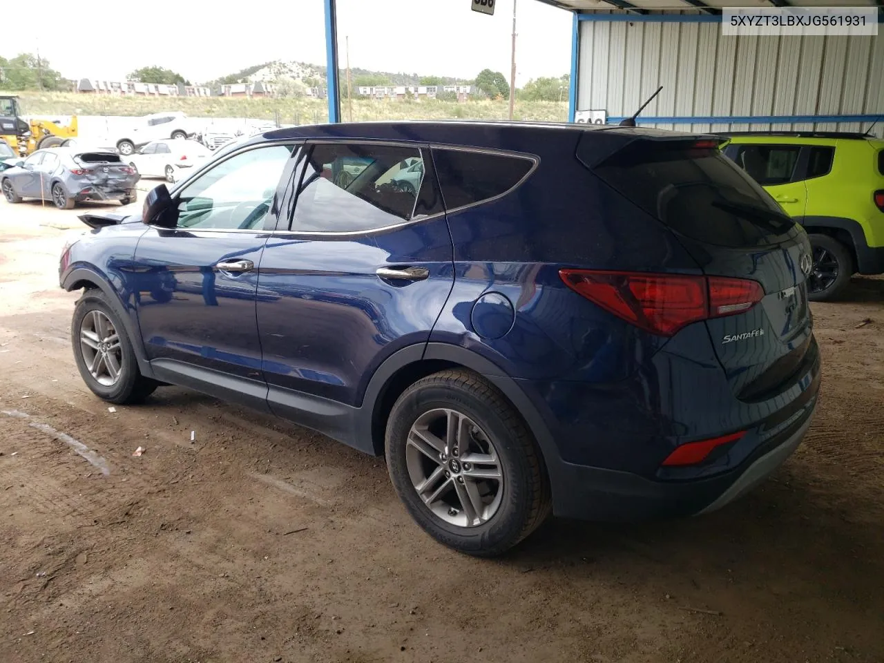 2018 Hyundai Santa Fe Sport VIN: 5XYZT3LBXJG561931 Lot: 71435944