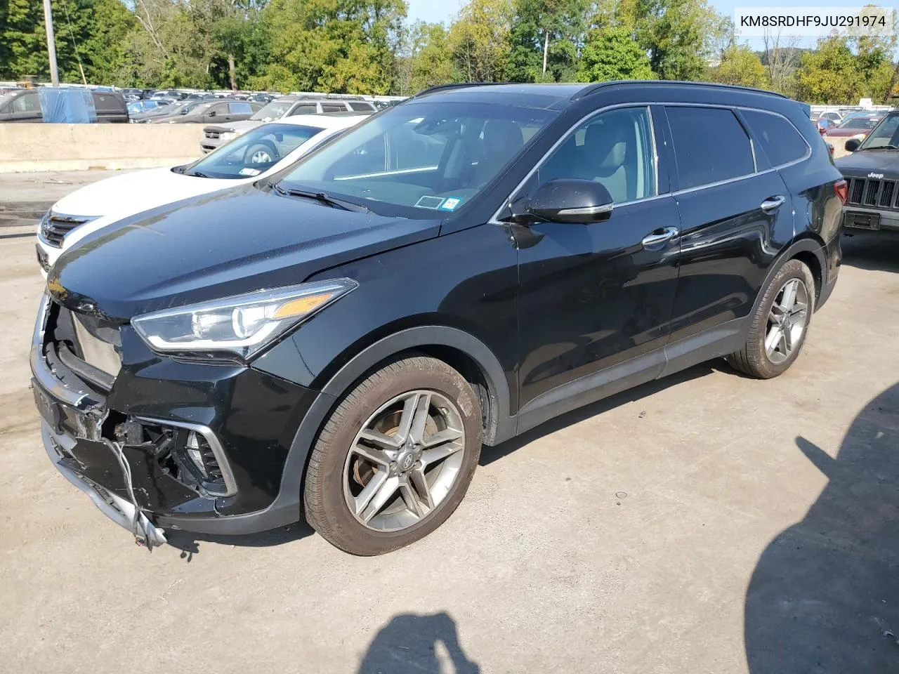 KM8SRDHF9JU291974 2018 Hyundai Santa Fe Se Ultimate