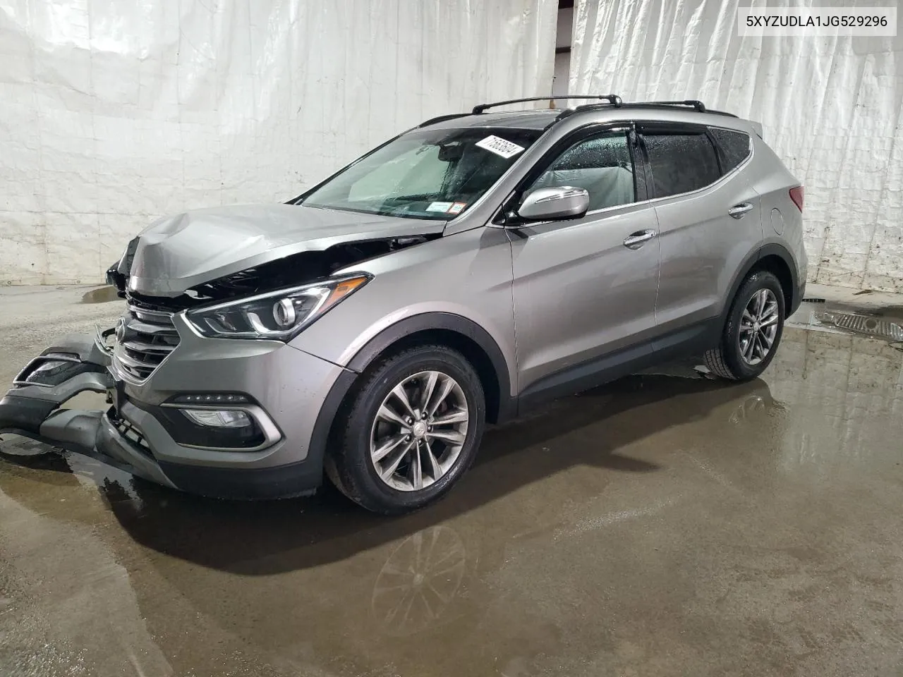 5XYZUDLA1JG529296 2018 Hyundai Santa Fe Sport