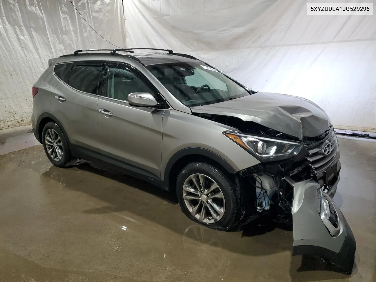 2018 Hyundai Santa Fe Sport VIN: 5XYZUDLA1JG529296 Lot: 71563604