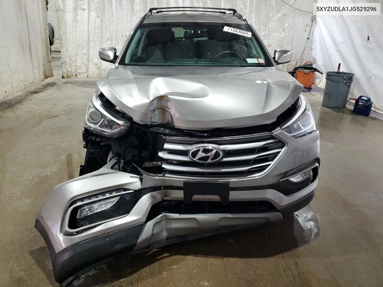 2018 Hyundai Santa Fe Sport VIN: 5XYZUDLA1JG529296 Lot: 71563604