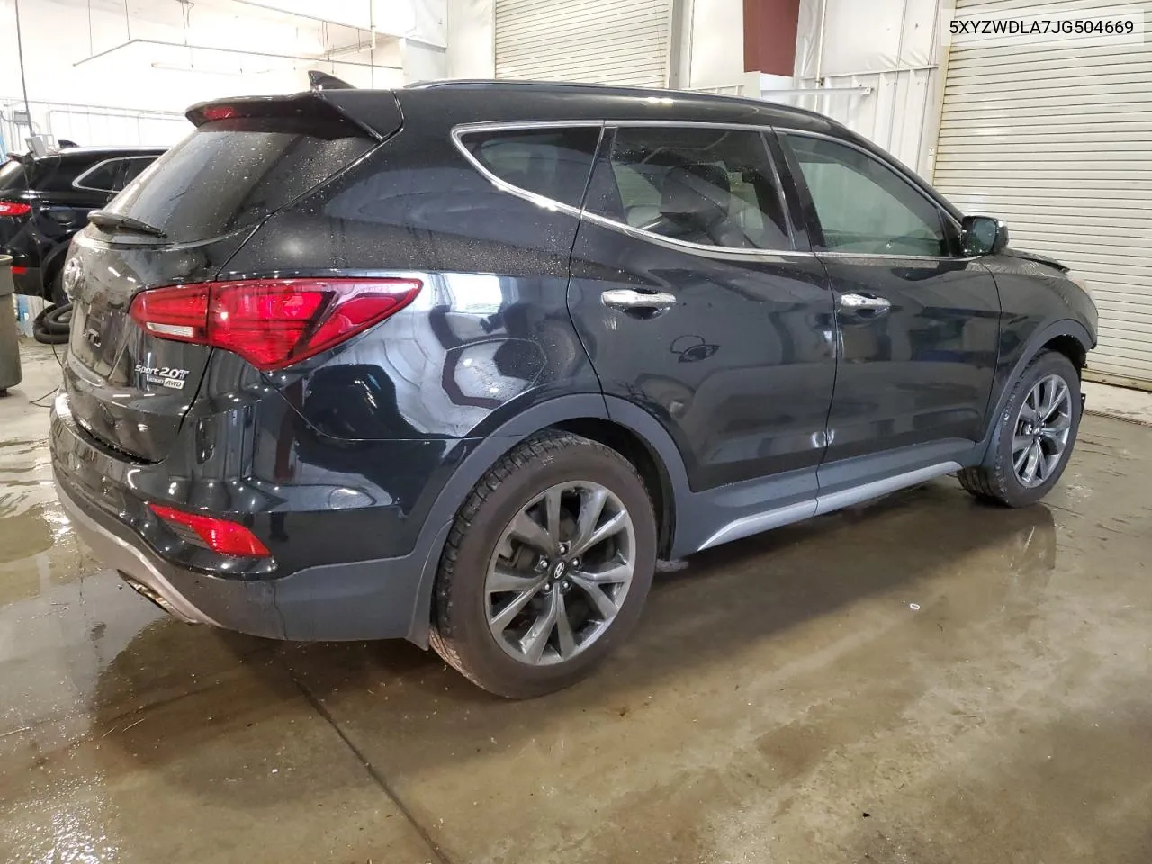 2018 Hyundai Santa Fe Sport VIN: 5XYZWDLA7JG504669 Lot: 71621694