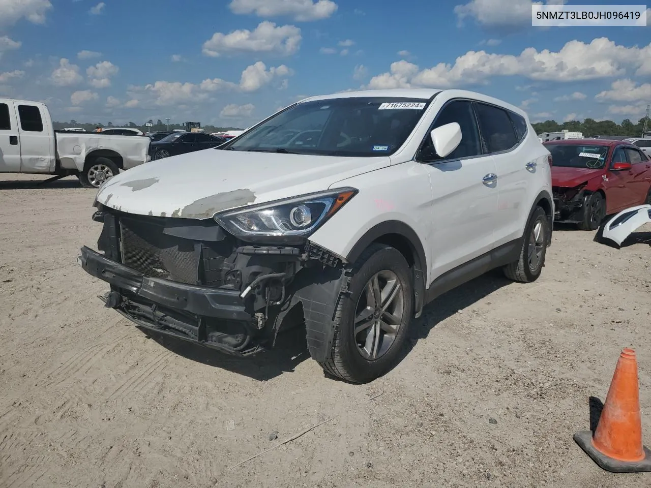 2018 Hyundai Santa Fe Sport VIN: 5NMZT3LB0JH096419 Lot: 71675224