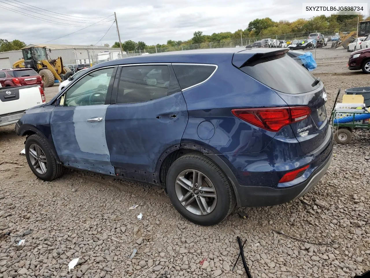 2018 Hyundai Santa Fe Sport VIN: 5XYZTDLB6JG538734 Lot: 71721574