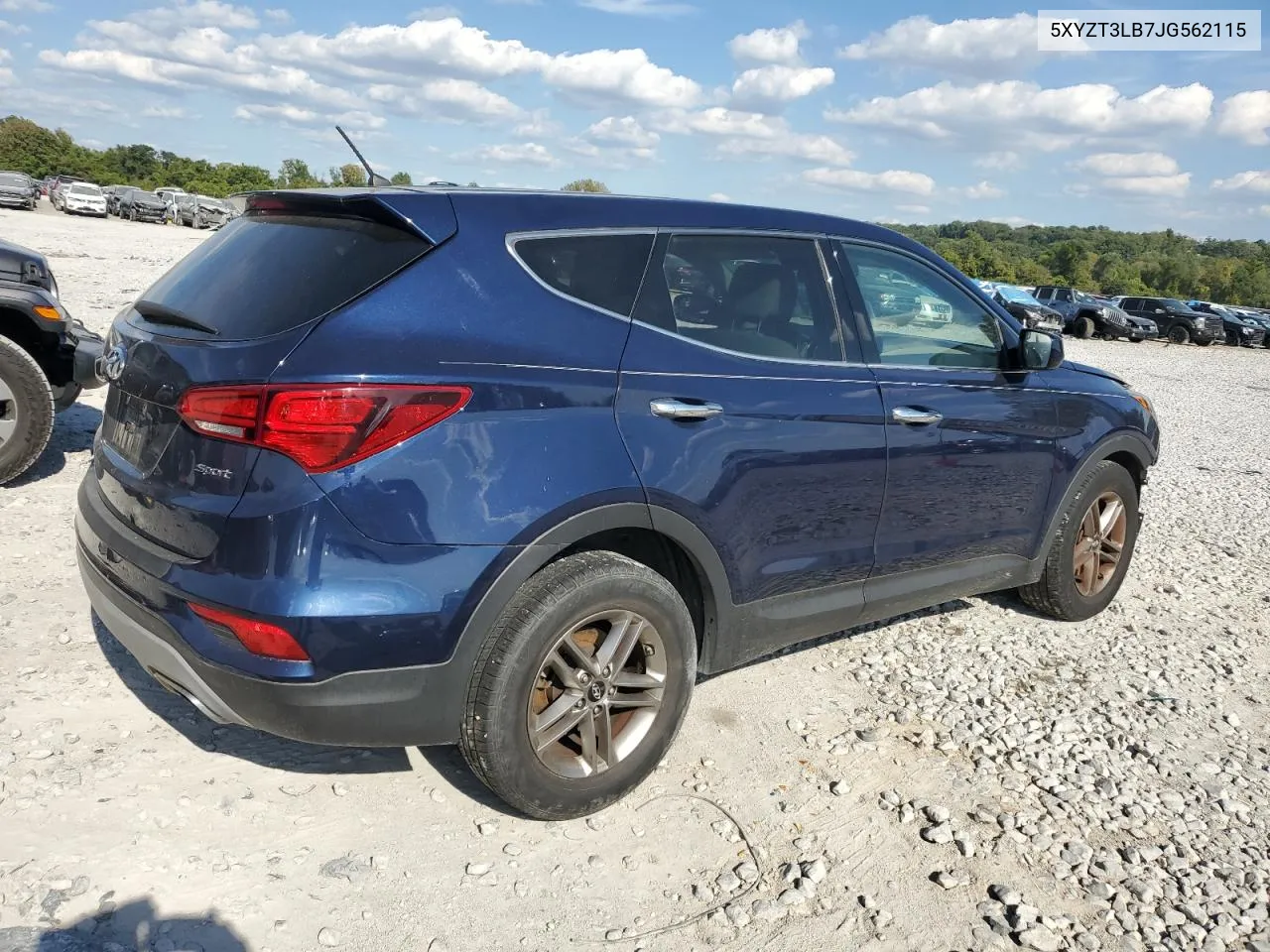 2018 Hyundai Santa Fe Sport VIN: 5XYZT3LB7JG562115 Lot: 71721854