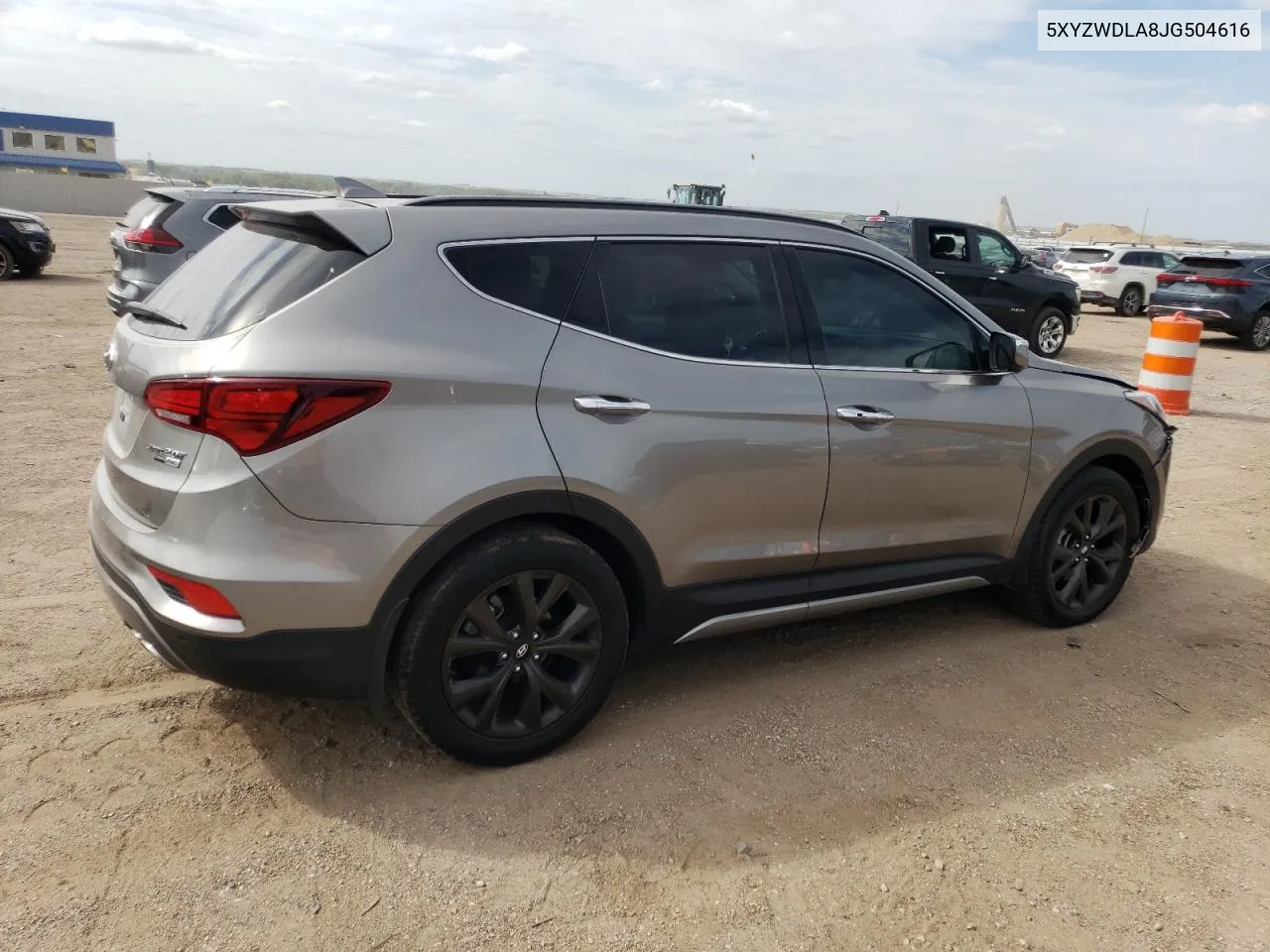 5XYZWDLA8JG504616 2018 Hyundai Santa Fe Sport