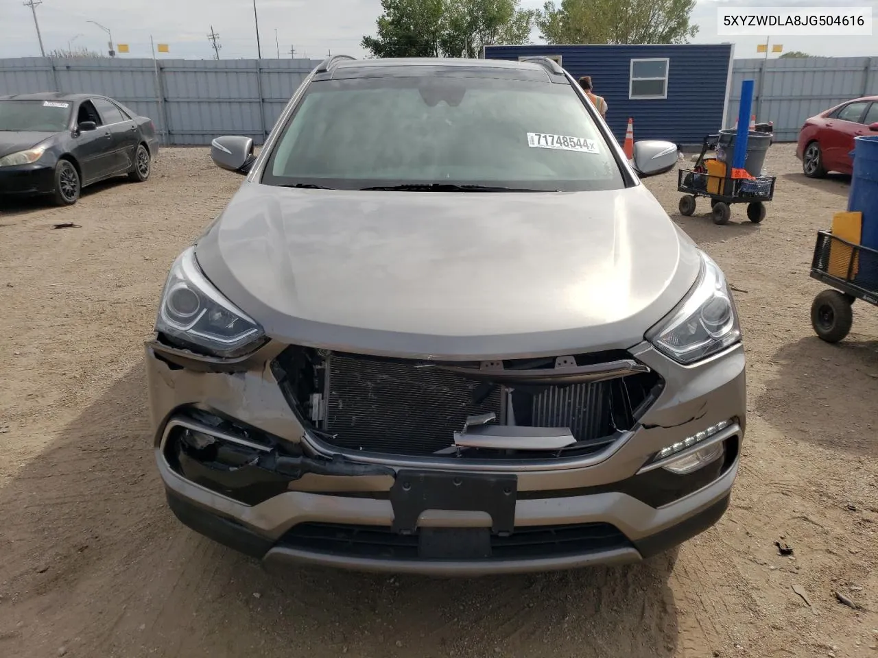 5XYZWDLA8JG504616 2018 Hyundai Santa Fe Sport