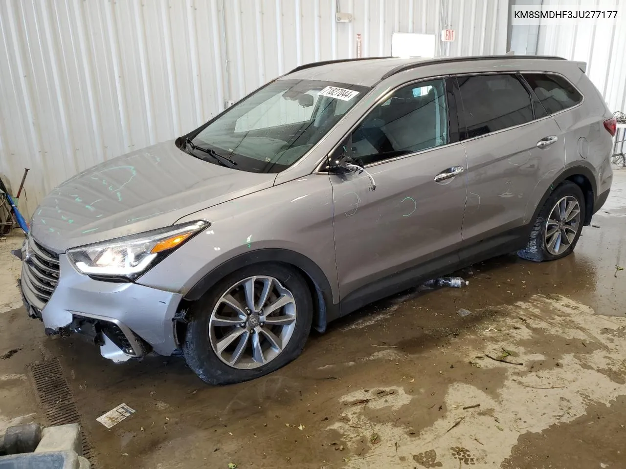 KM8SMDHF3JU277177 2018 Hyundai Santa Fe Se