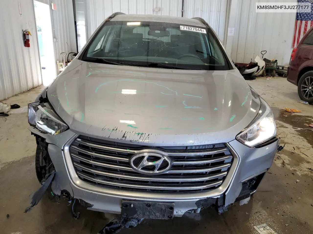 KM8SMDHF3JU277177 2018 Hyundai Santa Fe Se