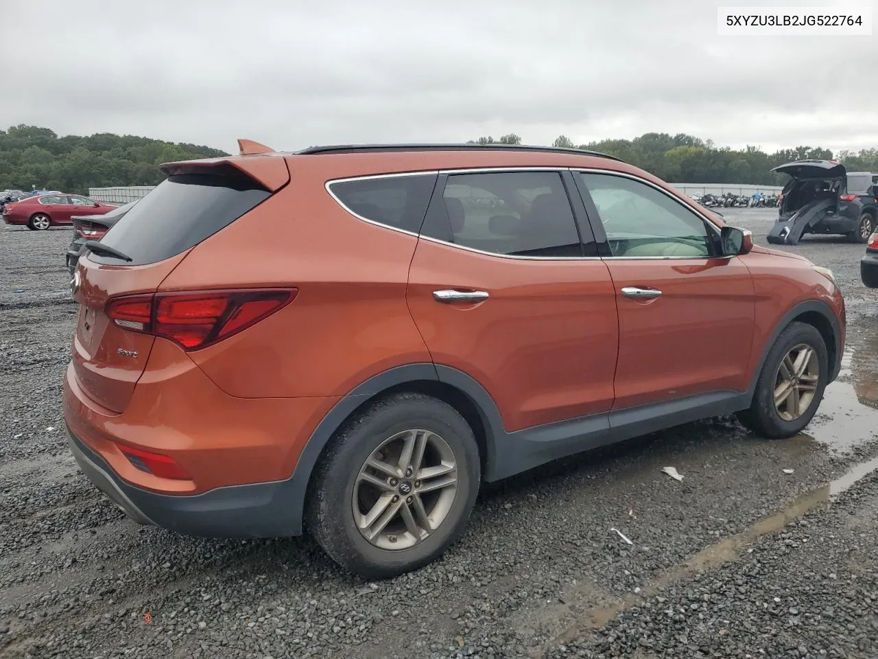 5XYZU3LB2JG522764 2018 Hyundai Santa Fe Sport