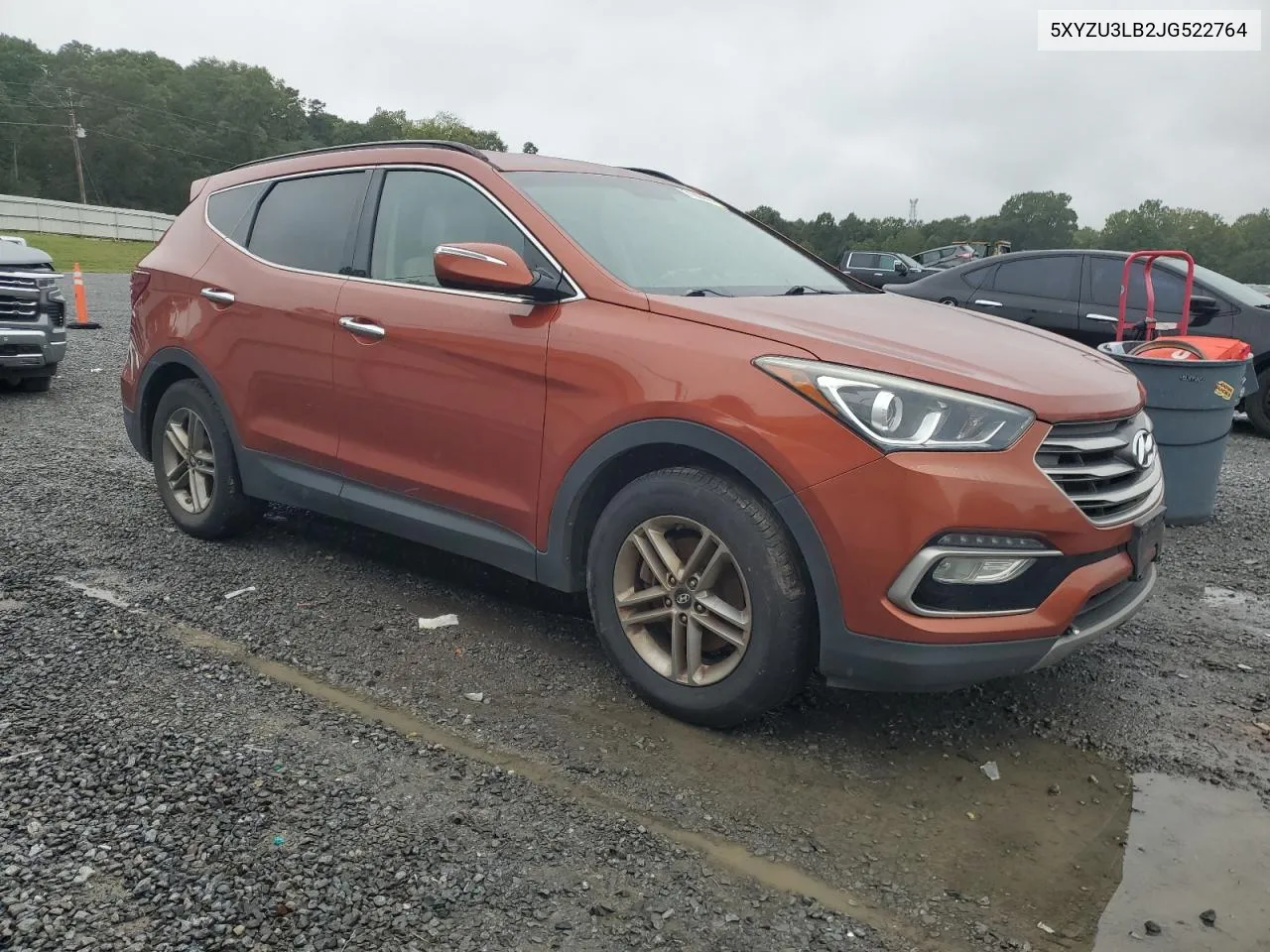 5XYZU3LB2JG522764 2018 Hyundai Santa Fe Sport