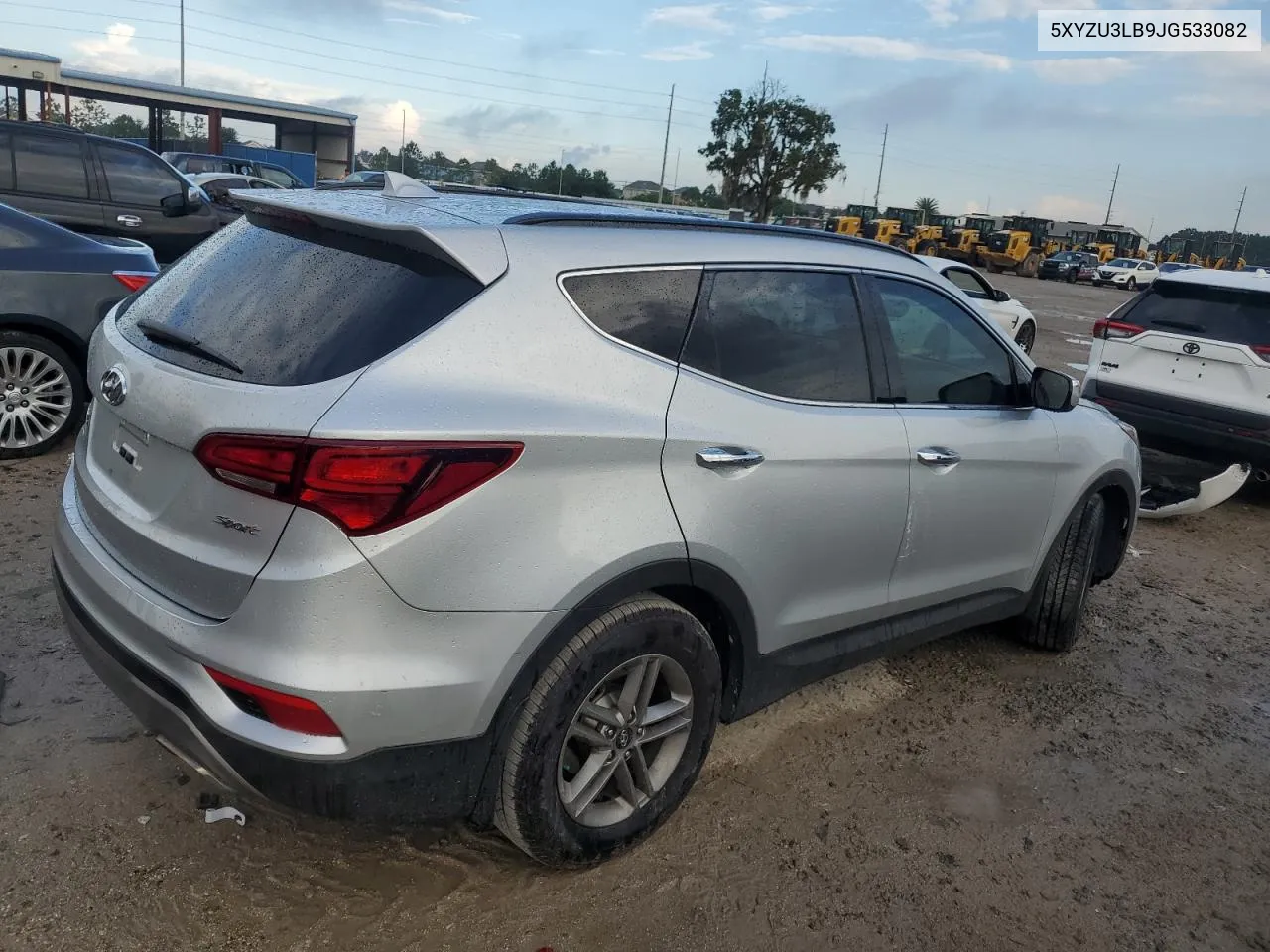 5XYZU3LB9JG533082 2018 Hyundai Santa Fe Sport